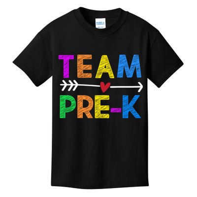 Team Pre-K  Kids T-Shirt
