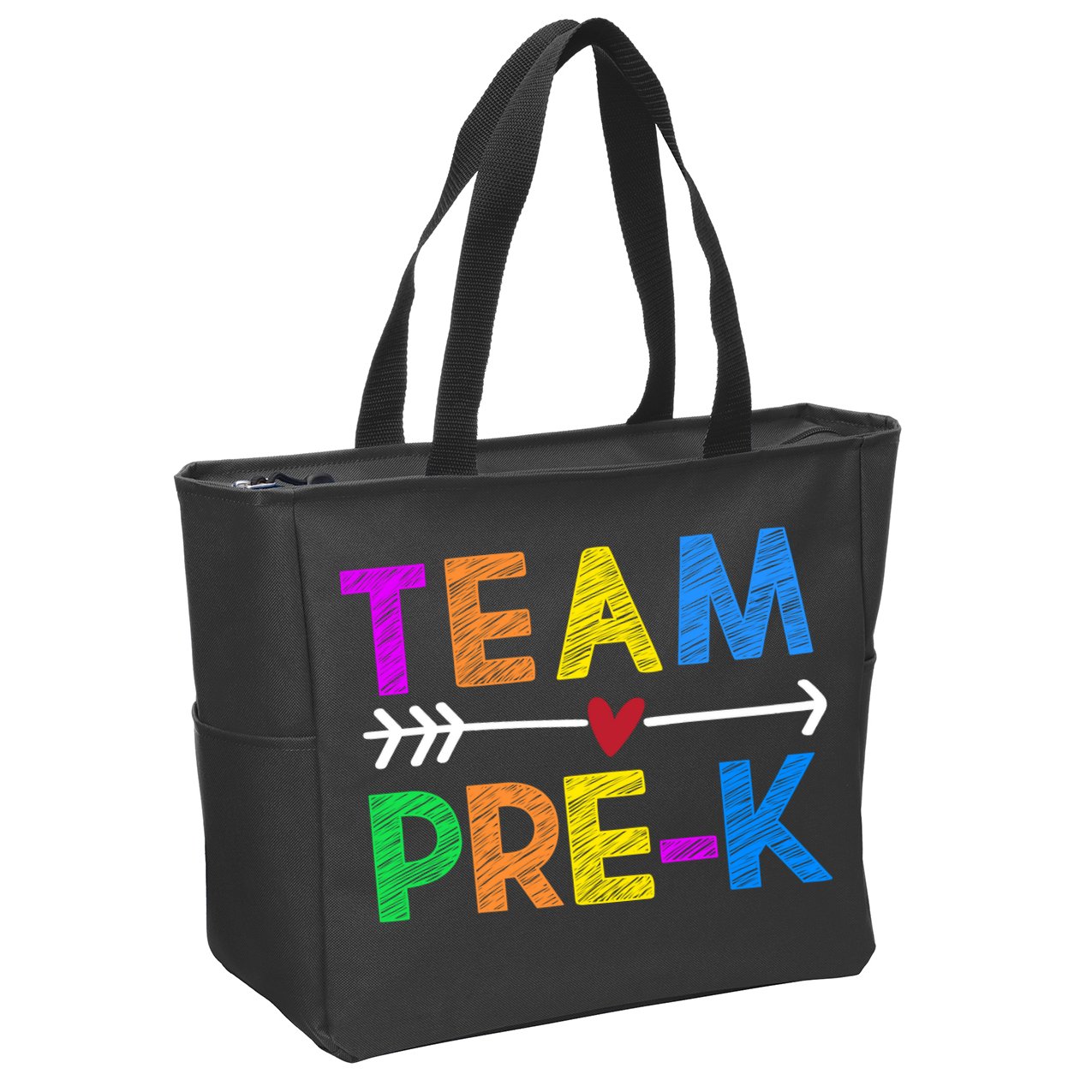 Team Pre-K  Zip Tote Bag