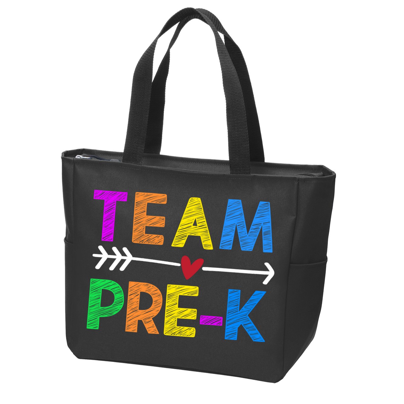 Team Pre-K  Zip Tote Bag