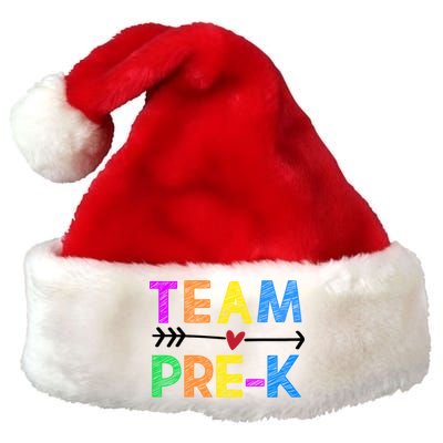 Team Pre-K  Premium Christmas Santa Hat