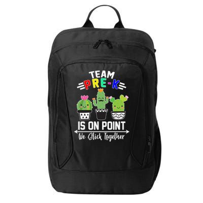 Team Pre-K Is On Point City Backpack