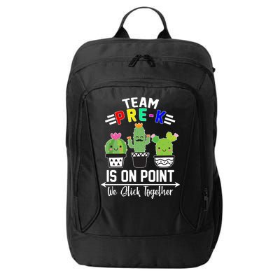 Team Pre-K Is On Point City Backpack