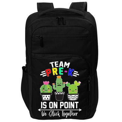 Team Pre-K Is On Point Impact Tech Backpack