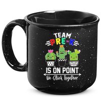 Team Pre-K Is On Point 15oz Campfire Ceramic Mug