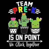 Team Pre-K Is On Point Flatbill Hat