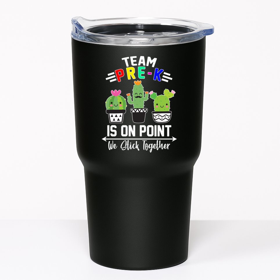 Team Pre-K Is On Point Tumbler