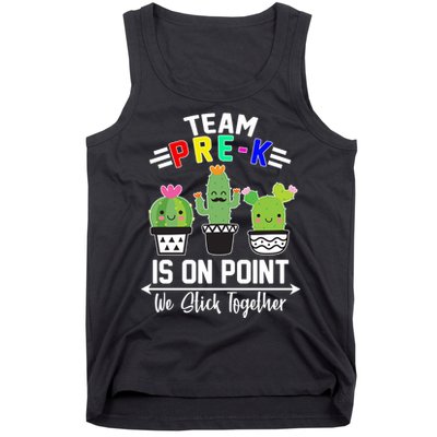 Team Pre-K Is On Point Tank Top