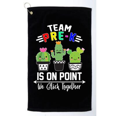 Team Pre-K Is On Point Golf Towel