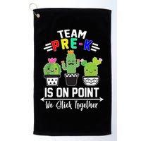 Team Pre-K Is On Point Golf Towel