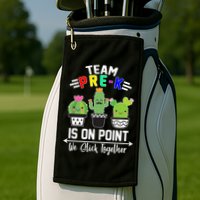 Team Pre-K Is On Point Golf Towel