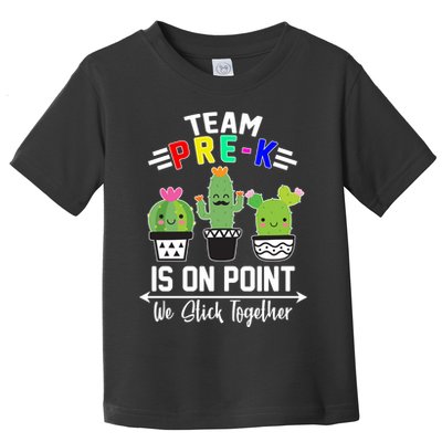 Team Pre-K Is On Point Toddler T-Shirt