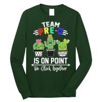 Team Pre-K Is On Point Long Sleeve Shirt