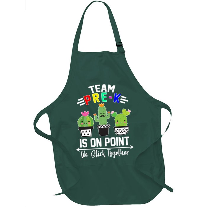 Team Pre-K Is On Point Apron