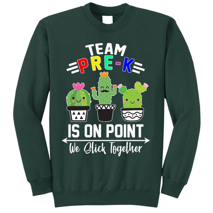 Team Pre-K Is On Point Sweatshirt