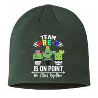 Team Pre-K Is On Point Sustainable Beanie
