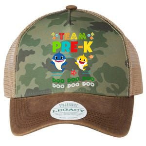 Team Pre-K Shark Doo Doo Doo Legacy Tie Dye Trucker Hat