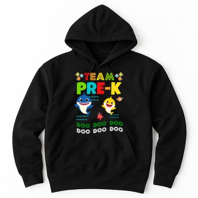Team Pre-K Shark Doo Doo Doo Hoodie