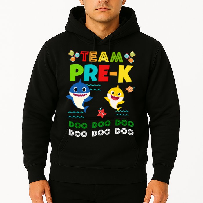 Team Pre-K Shark Doo Doo Doo Hoodie