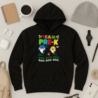 Team Pre-K Shark Doo Doo Doo Hoodie