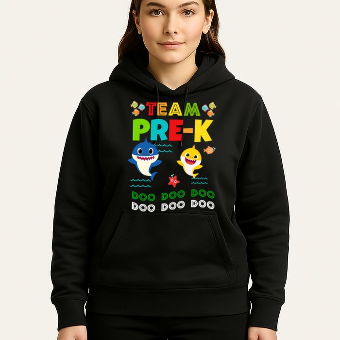 Team Pre-K Shark Doo Doo Doo Hoodie