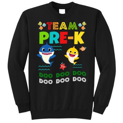 Team Pre-K Shark Doo Doo Doo Sweatshirt