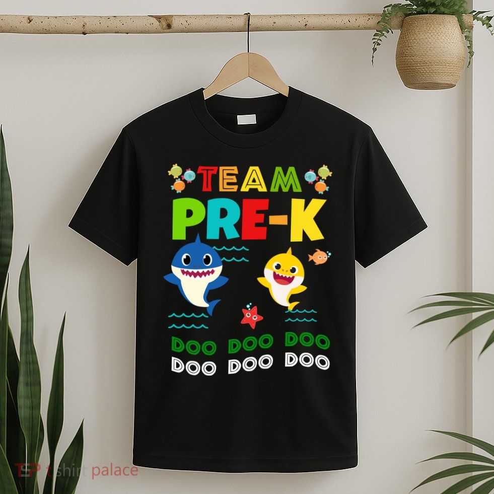 Team Pre-K Shark Doo Doo Doo T-Shirt