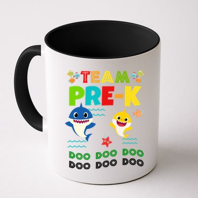 Team Pre-K Shark Doo Doo Doo Mug