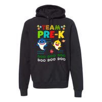 Team Pre-K Shark Doo Doo Doo Premium Hoodie