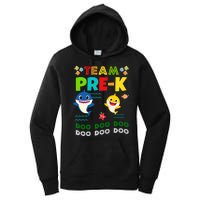 Team Pre-K Shark Doo Doo Doo Women's Pullover Hoodie