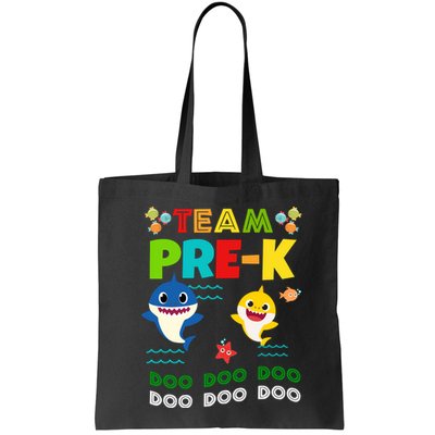 Team Pre-K Shark Doo Doo Doo Bag