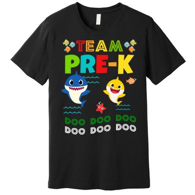 Team Pre-K Shark Doo Doo Doo Premium T-Shirt