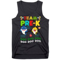 Team Pre-K Shark Doo Doo Doo Tank Top