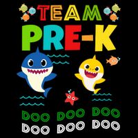 Team Pre-K Shark Doo Doo Doo Wool Snapback Cap