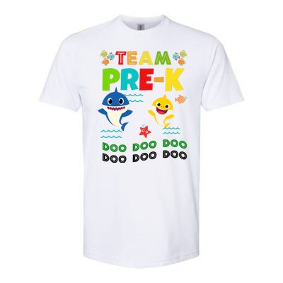 Team Pre-K Shark Doo Doo Doo Softstyle® CVC T-Shirt