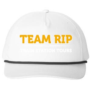 Team Rip Train Station Tours Yellowstone Snapback Five-Panel Rope Hat