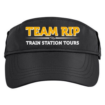 Team Rip Train Station Tours Yellowstone Adult Drive Performance Visor