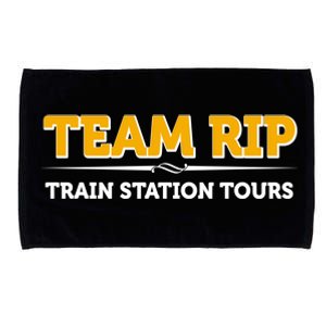 Team Rip Train Station Tours Yellowstone Microfiber Hand Towel