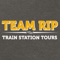 Team Rip Train Station Tours Yellowstone Cotton Canvas Backpack