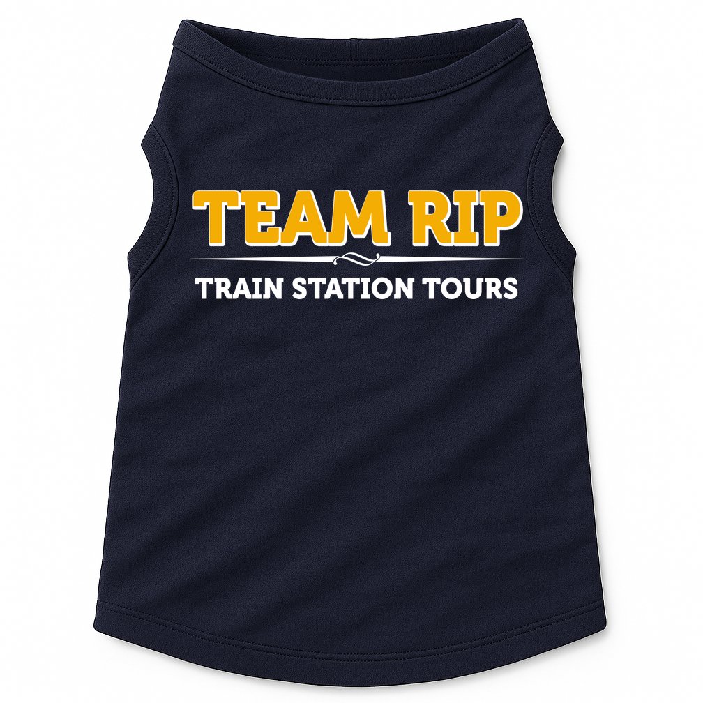 Team Rip Train Station Tours Yellowstone Doggie Tank