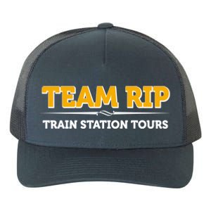 Team Rip Train Station Tours Yellowstone Yupoong Adult 5-Panel Trucker Hat