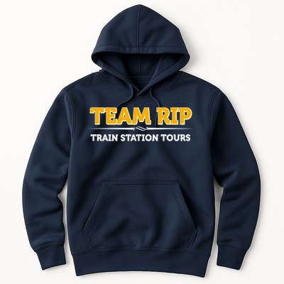 Team Rip Train Station Tours Yellowstone Hoodie