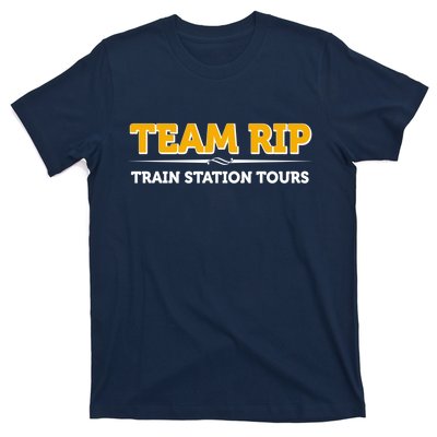 Team Rip Train Station Tours Yellowstone T-Shirt