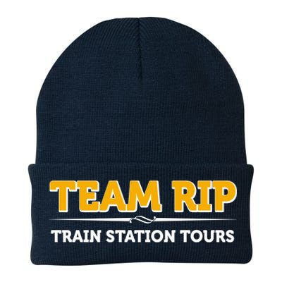 Team Rip Train Station Tours Yellowstone Knit Cap Winter Beanie