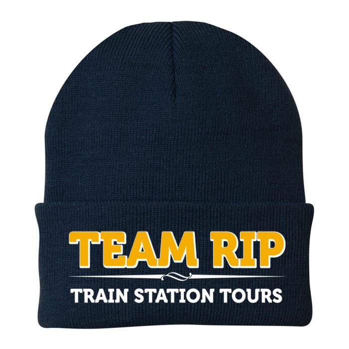 Team Rip Train Station Tours Yellowstone Knit Cap Winter Beanie