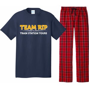 Team Rip Train Station Tours Yellowstone Pajama Set