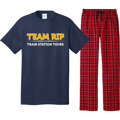 Team Rip Train Station Tours Yellowstone Pajama Set