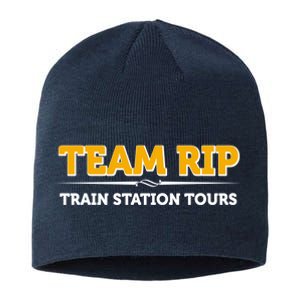 Team Rip Train Station Tours Yellowstone Sustainable Beanie