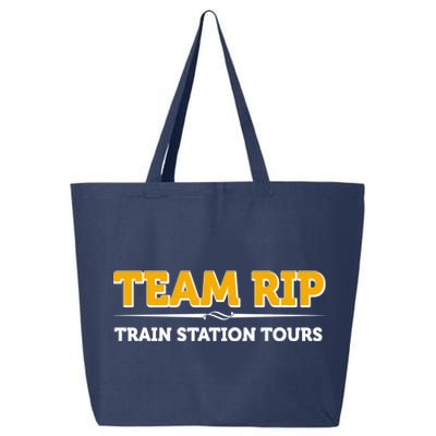 Team Rip Train Station Tours Yellowstone 25L Jumbo Tote