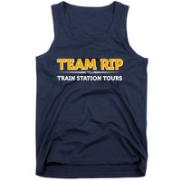 Team Rip Train Station Tours Yellowstone Tank Top