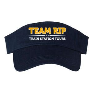 Team Rip Train Station Tours Yellowstone Valucap Bio-Washed Visor